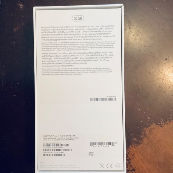 Apple IPhone 6s Plus - Rose Gold with Phone Case - Picture 5 of 12